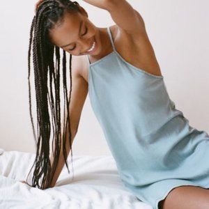 Urban Outfitters | NWT OFU Veda High Neck Slip Dress